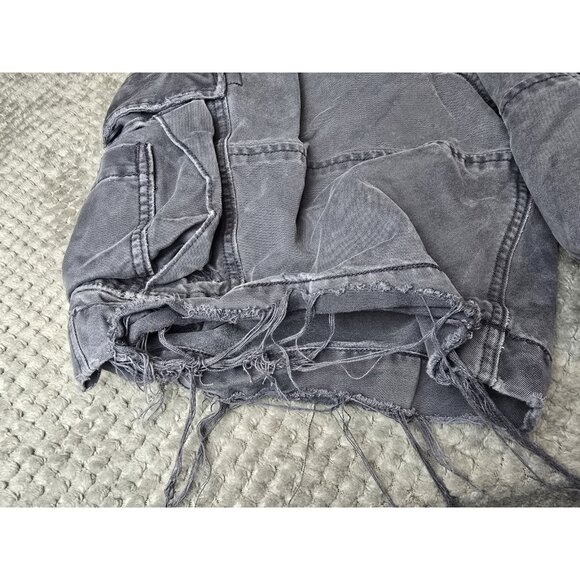 Vtg Abercrombie & Fitch Mens Size 34 Type A-8 Cargo Shorts Heavy Distressed Y2K - Picture 10 of 11